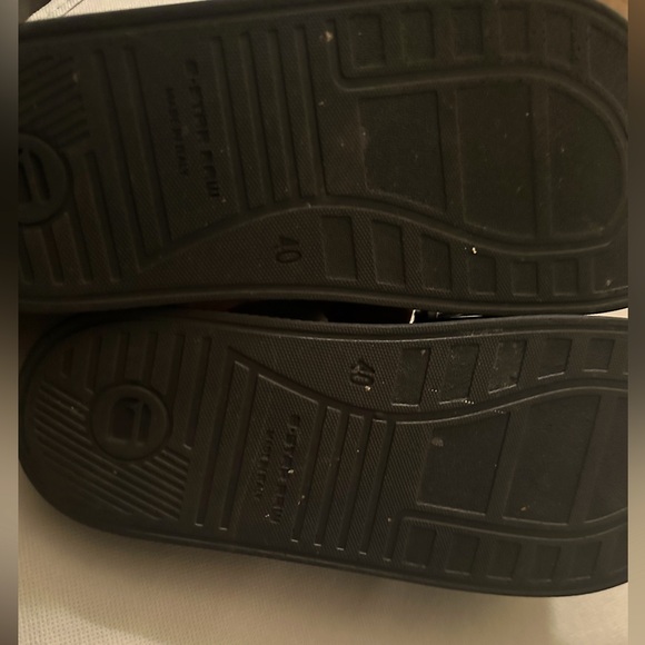 G-STAR RAW SLIDES | Men’s Size 7 ≈ 40 | Black - Picture 4 of 4